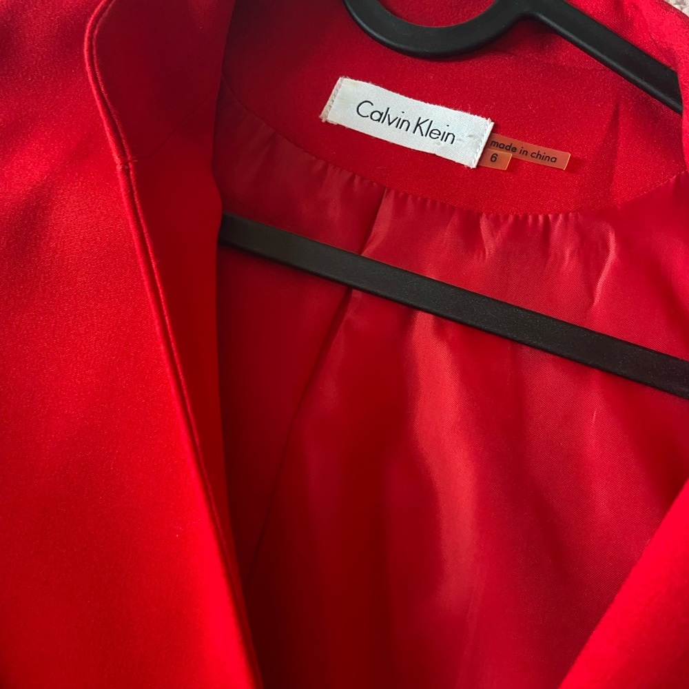 Calvin Klein wrap dress